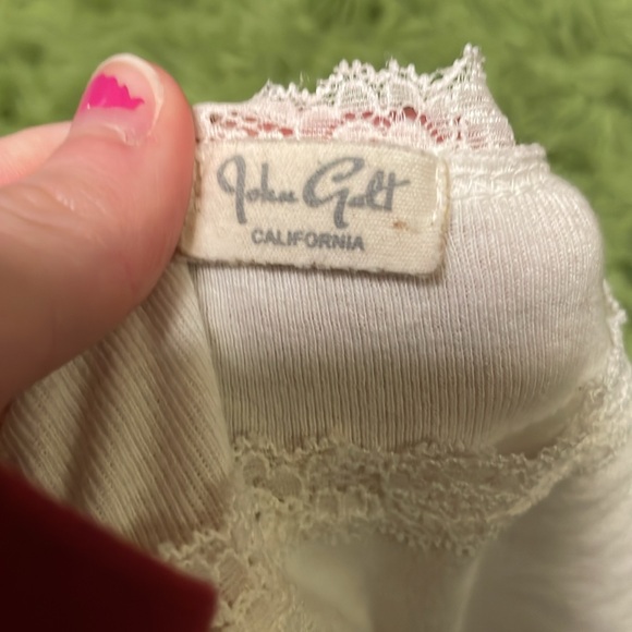 brandy larissa short sleeve crop top - Picture 3 of 4